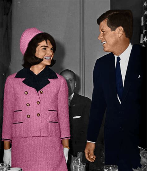 kennedy pink chanel suit|jackie kennedy jfk funeral dress.